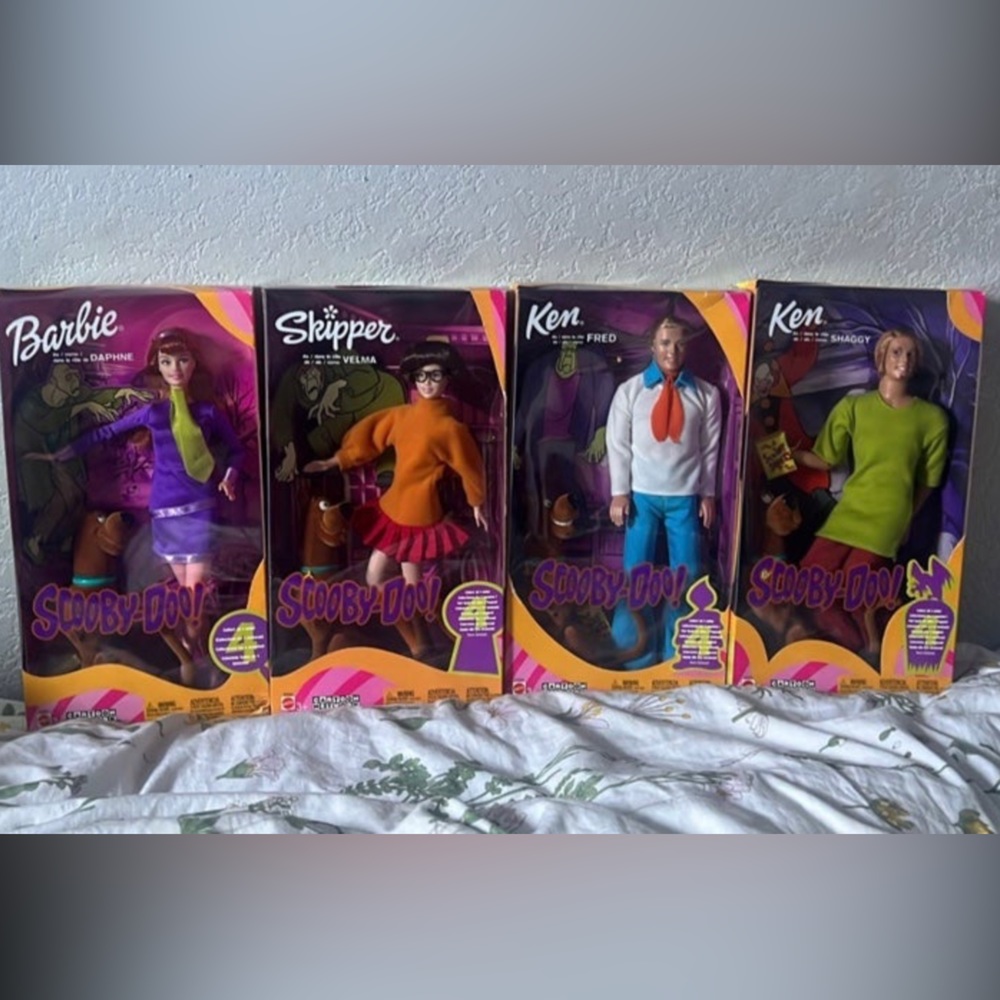 Scooby Doo Barbie dolls